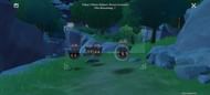 Geo slimes in the proximity of the boar farming location